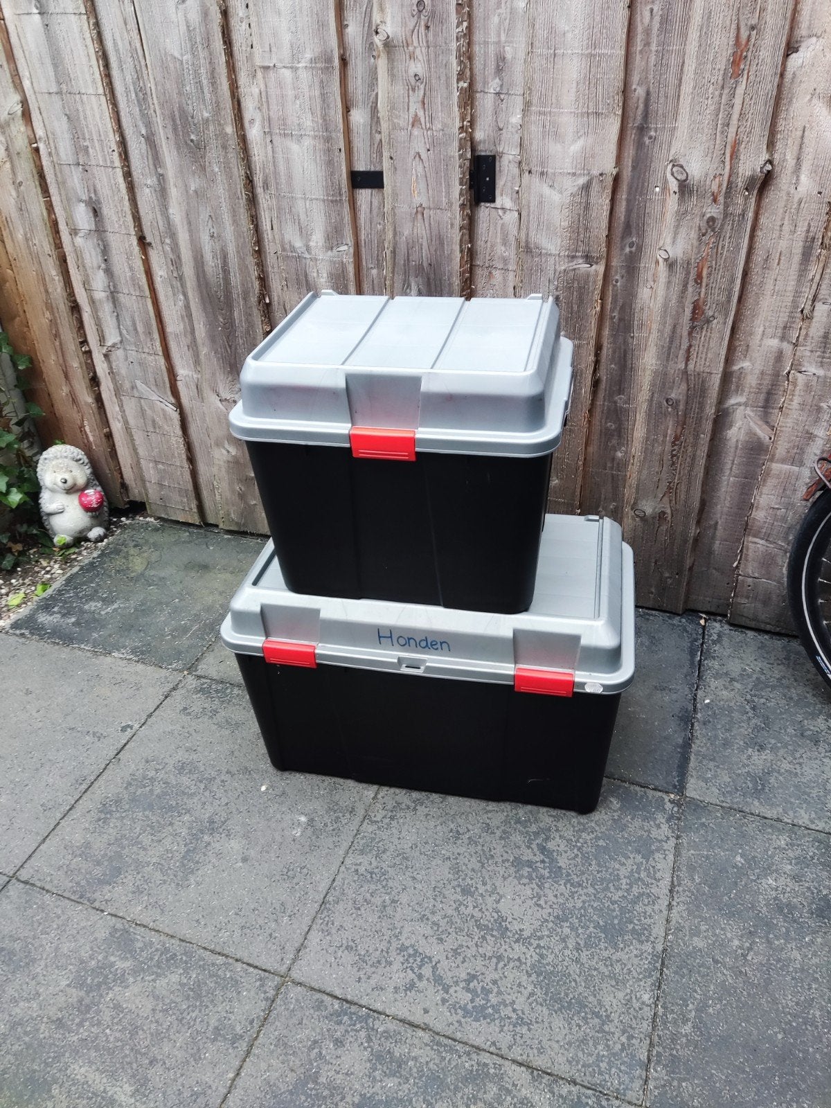Opslagboxen - 3 grote 3 kleine mag ook per stuk, Ophalen, 50 – 75, Gebruikt, 50 tot 100 cm