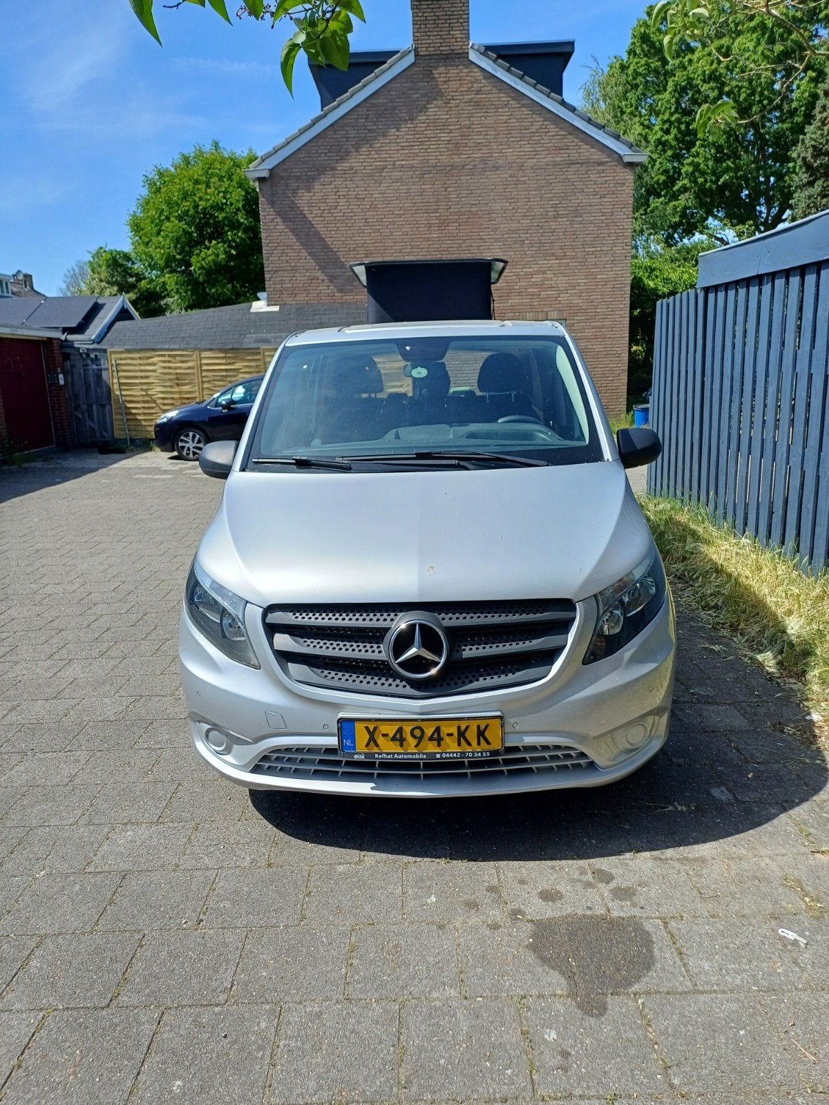 Zeer nette Mercedes-Benz Vito camper 116CDI Te koop., Automaat, Chemisch toilet, Tot en met 2, Mercedes-Benz