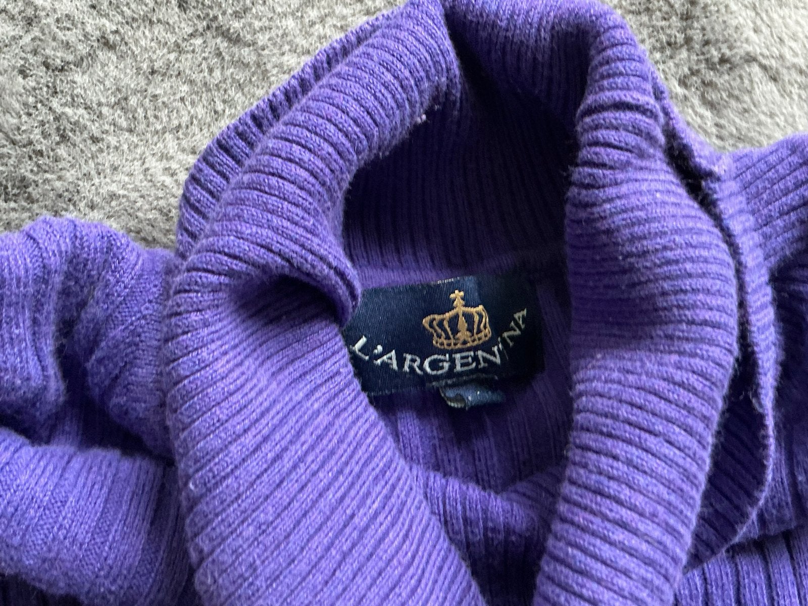 Paarse coltrui L'Argentini, Kleding | Dames, Ophalen of Verzenden, Gedragen, Maat 38/40 (M), Paars