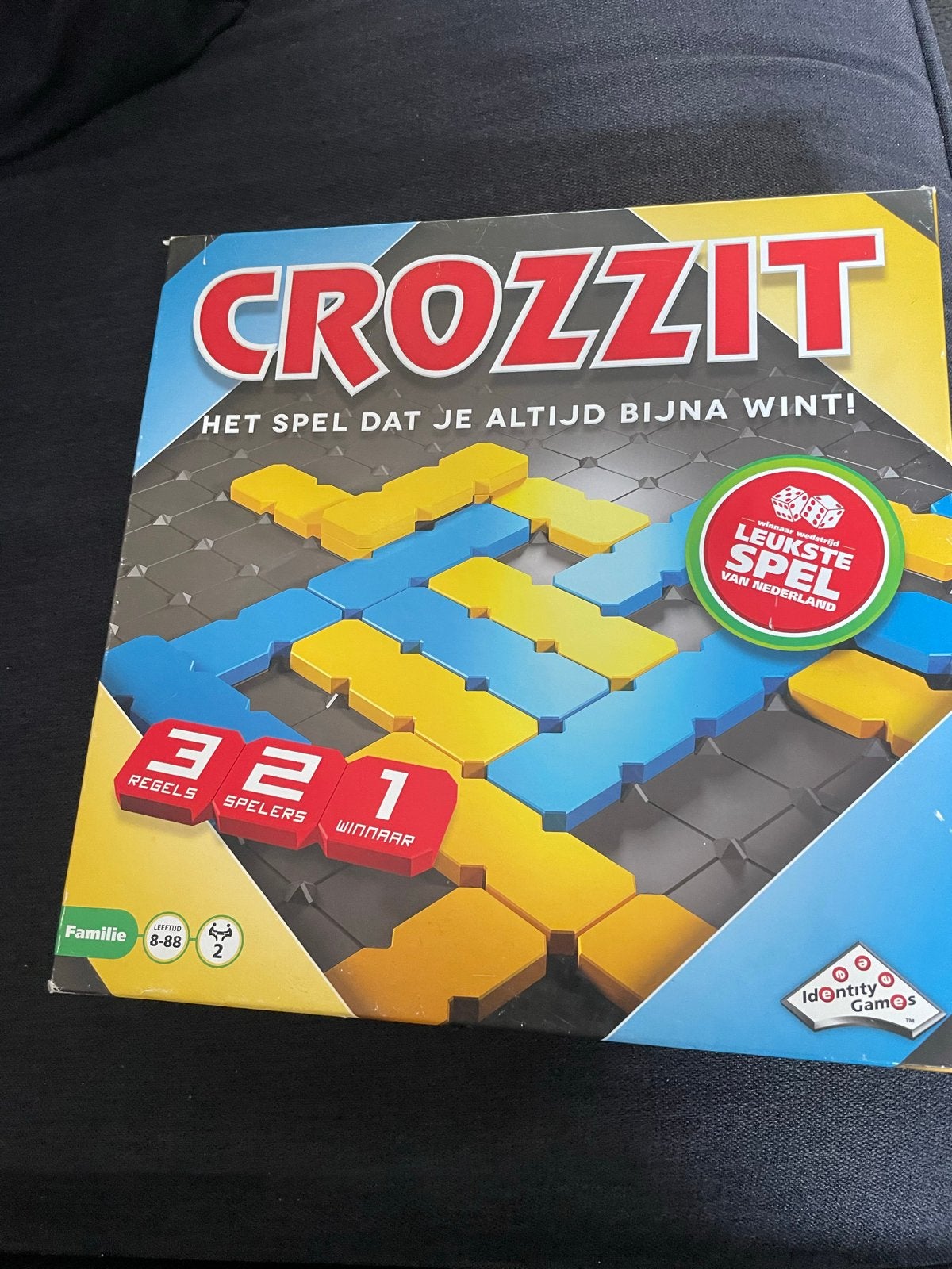 Crozitt bordspel: Het spel dat je altijd bijna wint!, Een of twee spelers, Ophalen of Verzenden, Gebruikt