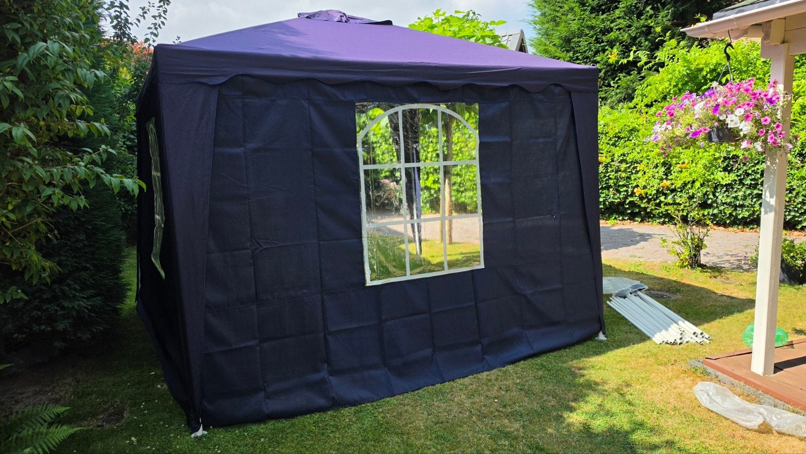 Partytent 3x3m met zijwanden - Ideaal voor elk feest!, Tuin en Terras, Partytenten, Ophalen, Partytent, Minder dan 4 meter, Zo goed als nieuw