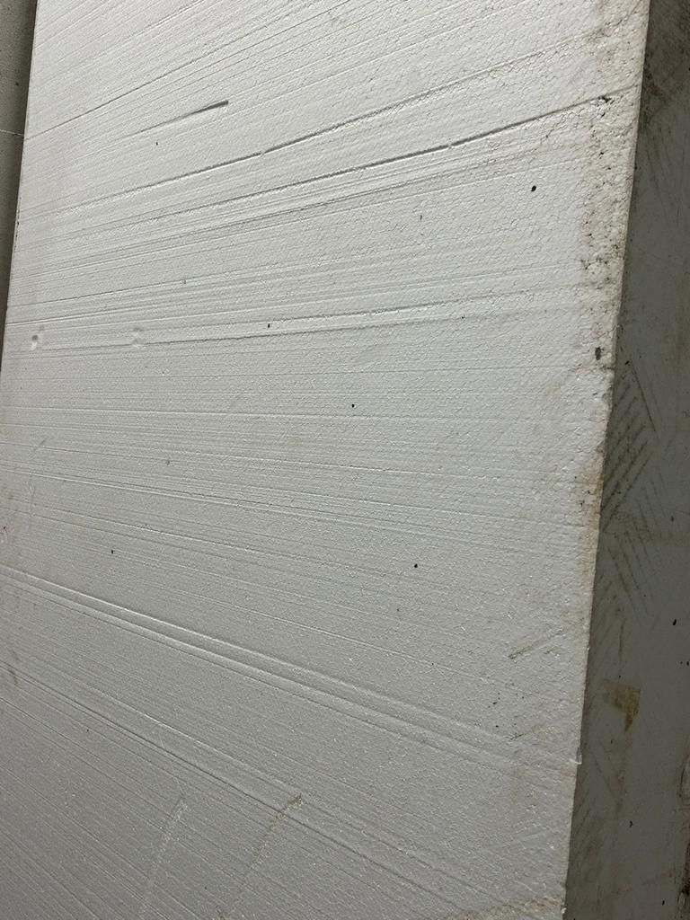 Grote drukvast platen  (Tempex) isolatie, Doe-het-zelf en Verbouw, Gebruikt, 12 cm of meer, Ophalen of Verzenden, 15 m² of meer