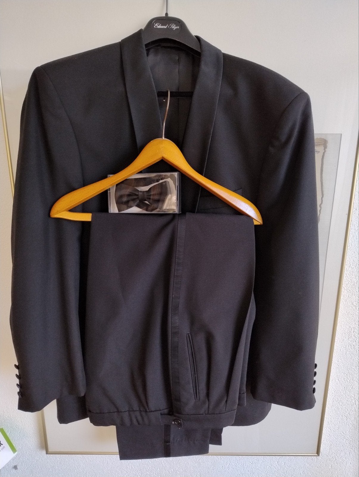 Z.g.a.n. Brothers SMOKING, maat 55, Kleding | Heren, Ophalen of Verzenden, Zo goed als nieuw, Zwart