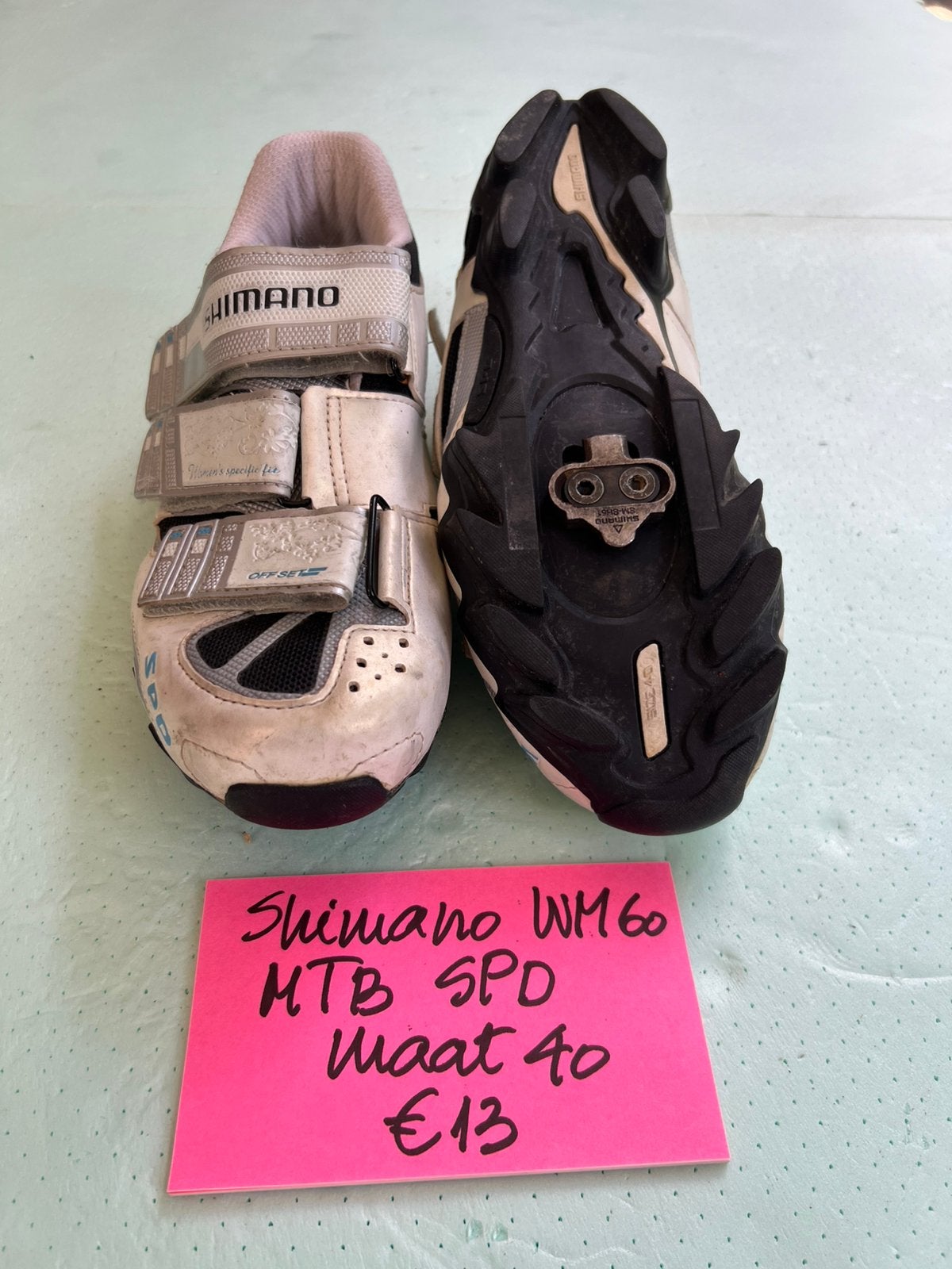 t.k.Shimano WM60 MTB schoenen dames SPD maat 40, Ophalen, Gebruikt
