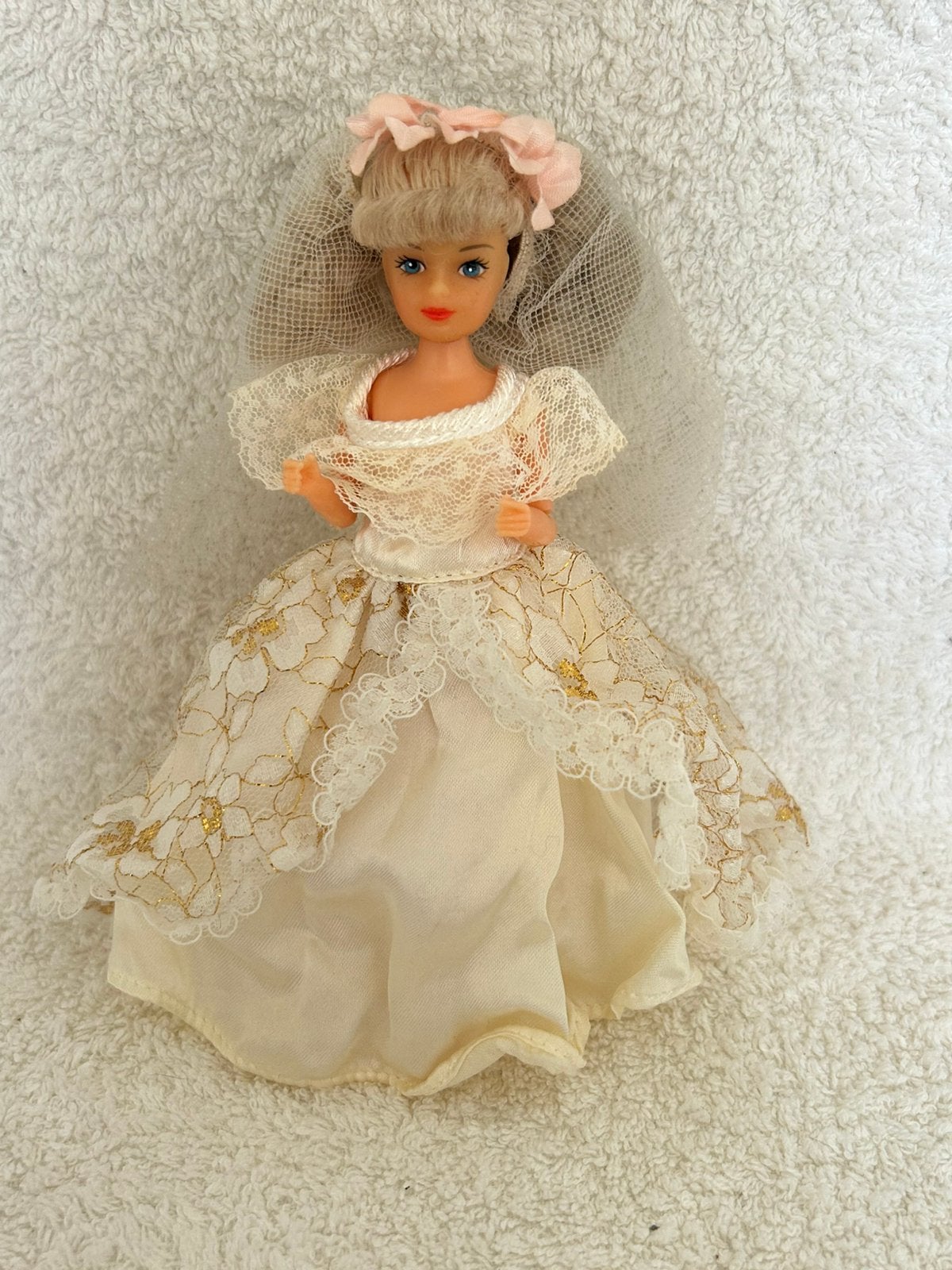 Simba Pamela Love pop "Venezia" bruid vintage jaren 90, Ophalen of Verzenden, Zo goed als nieuw, Pop