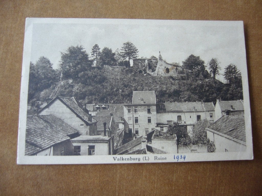 VALKENBURG  L.  =  RUINE  1934, Ophalen of Verzenden, 1920 tot 1940, Gelopen, Limburg