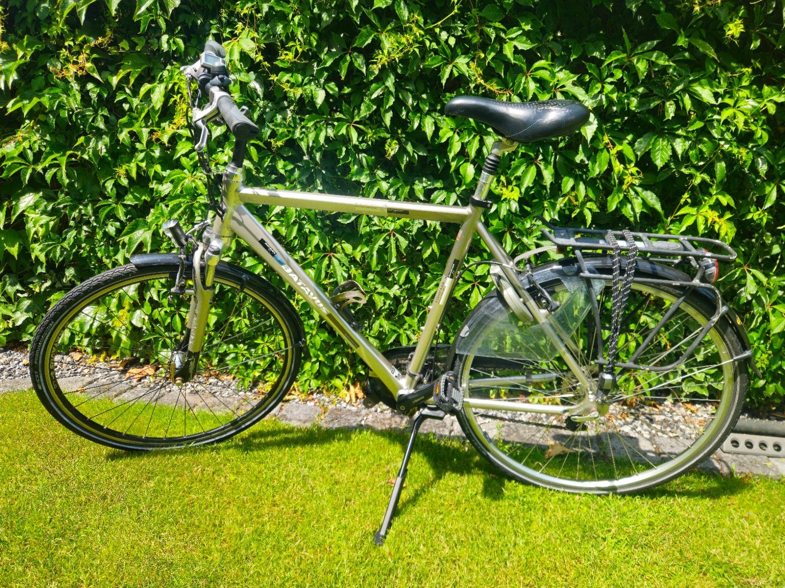 28 inch Batavus Compass Herenfiets 57cm - goed onderhouden, Ophalen, Gebruikt, Velgrem, Versnellingen