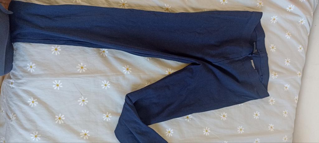Comfortabele legging voor meisjes (10-11 jaar), Legging, Blauw, Overige maten, Ophalen of Verzenden