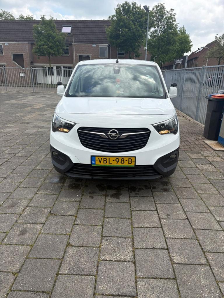Opel Combo Cargo GB 1.6 Diesel 100pk S/S L1h1 2019 Wit, Voorwielaandrijving, Stof, 4 cilinders, Origineel Nederlands