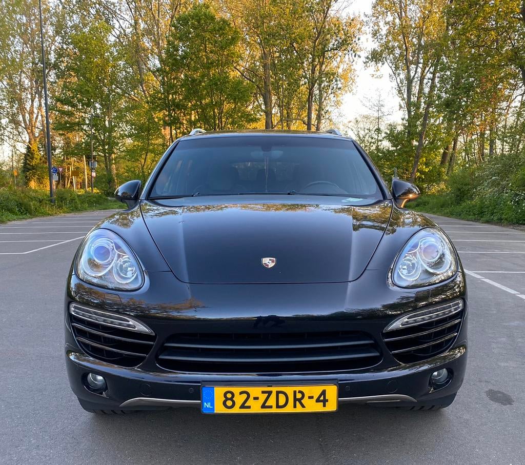 Porsche Cayenne 3.0d V6 Bouwjaar 2012 Panodak/Nav/Luchtverin, Auto's, Porsche, Automaat, Cayenne, 255 €/maand, Zwart