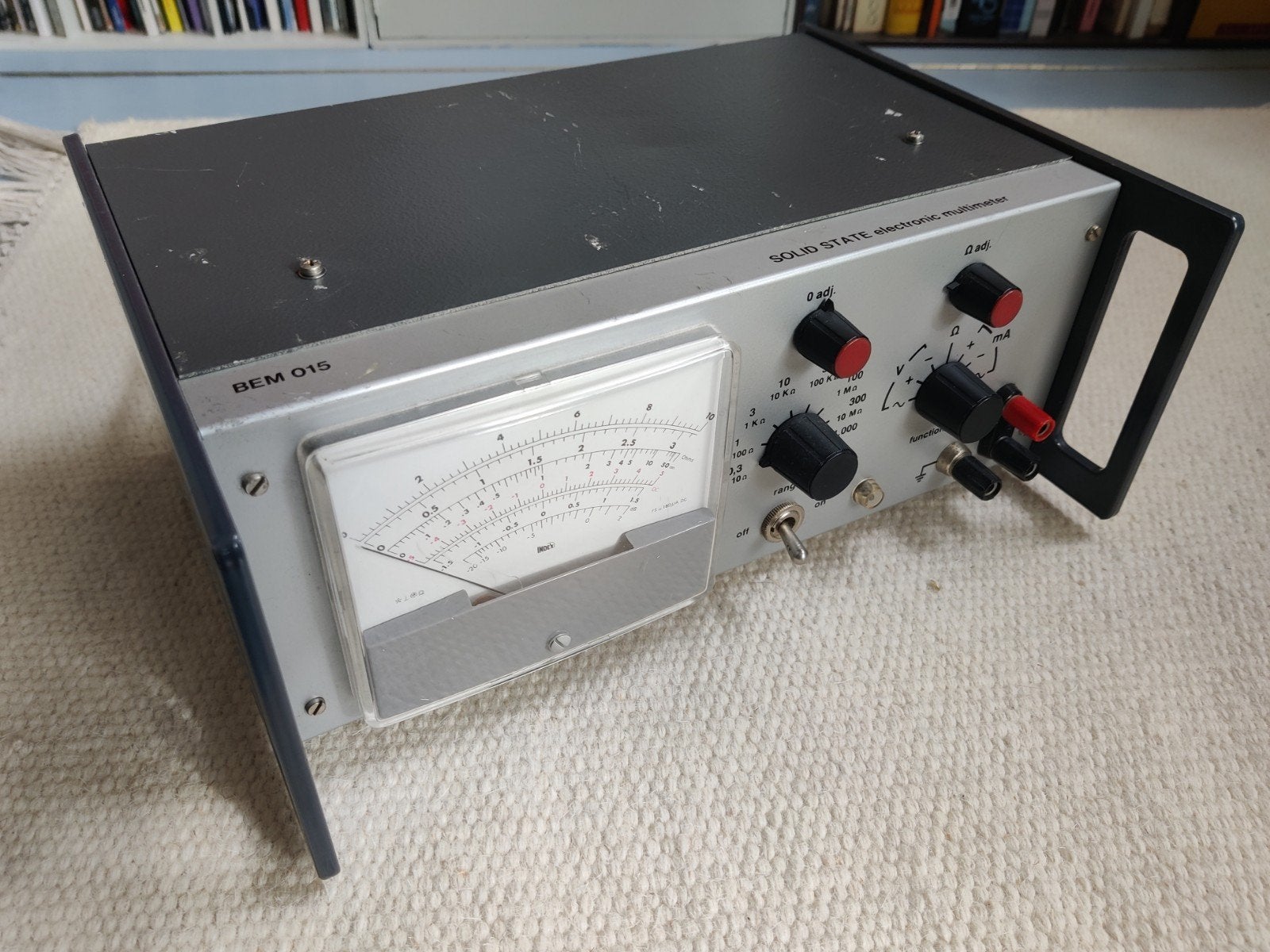 BEM 015 Analoge Multimeter Vintage, Ophalen of Verzenden, Gebruikt, Elektriciteit