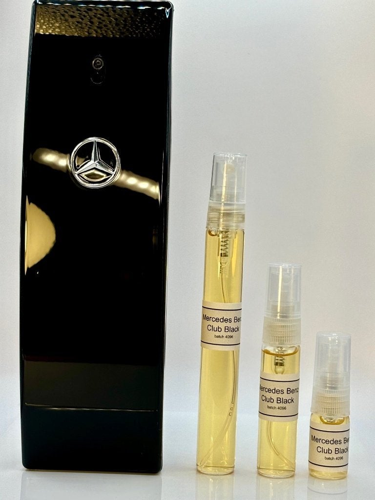 Mercedes-Benz - Club Black parfum sample 2ml-5ml-10ml, Verzenden, Nieuw