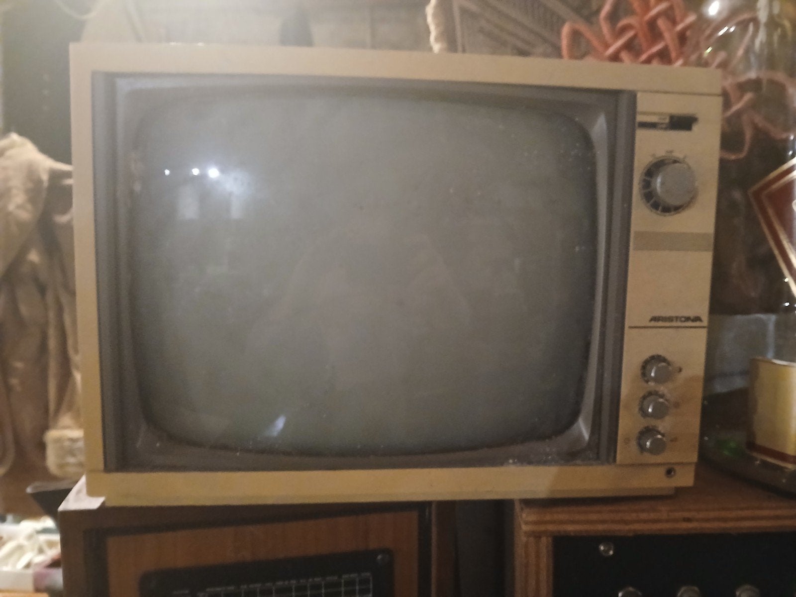 Vintage Aristona kleurentelevisie - Decoratief object, Audio, Tv en Foto, Vintage Televisies, Ophalen