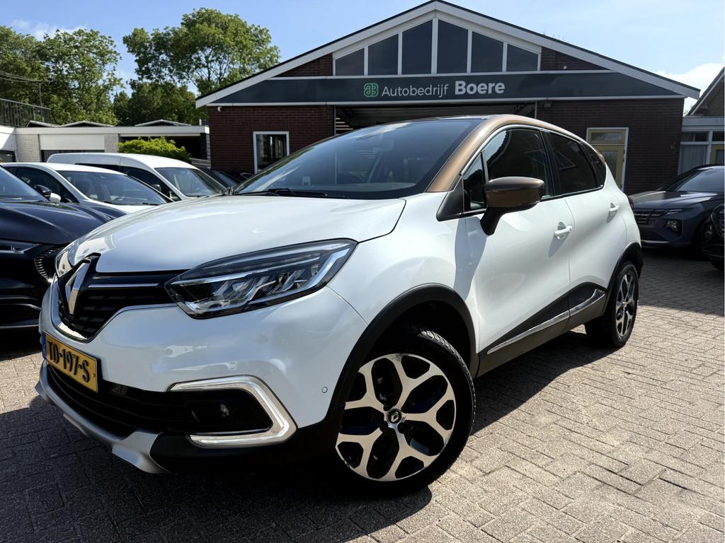Renault Captur 0.9 TCe Intens 17''Lmv, Trekhaak, Camera, Auto's, Voorwielaandrijving, 898 cc, Stof, Gebruikt
