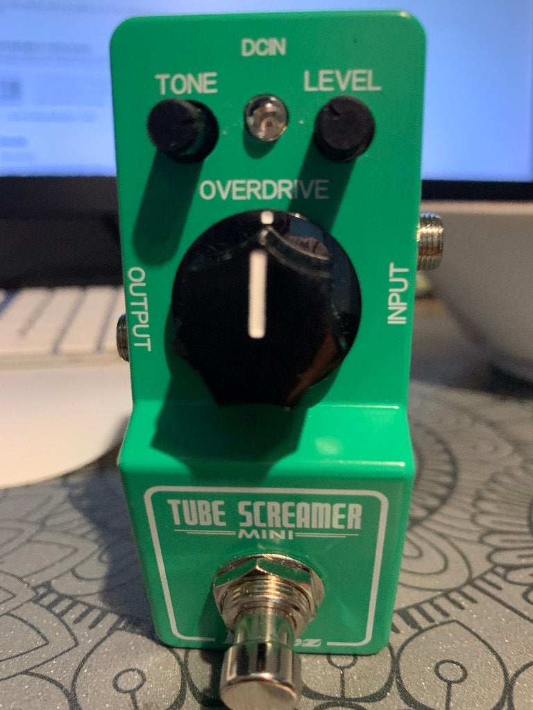 Ibanez TUBE Screamer mini kleur groen, Muziek en Instrumenten, Effecten, Ophalen of Verzenden, Nieuw, Distortion, Overdrive of Fuzz