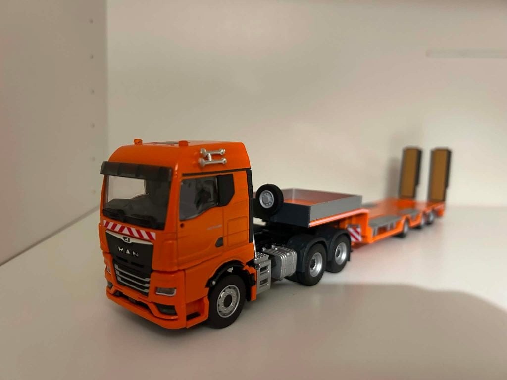 Conrad MAN TGX GM met Goldhofer dieplader, Ophalen of Verzenden, Nieuw, Bus of Vrachtwagen, Conrad