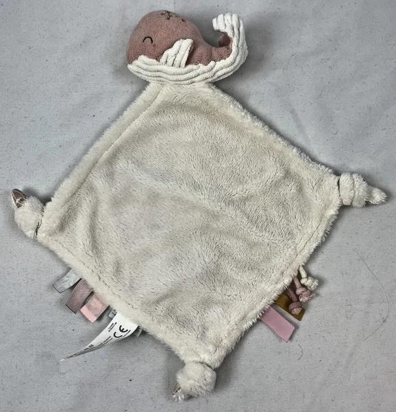 Little Dutch Knuffeldoekje Walvis Ocean Pink Roze doekje