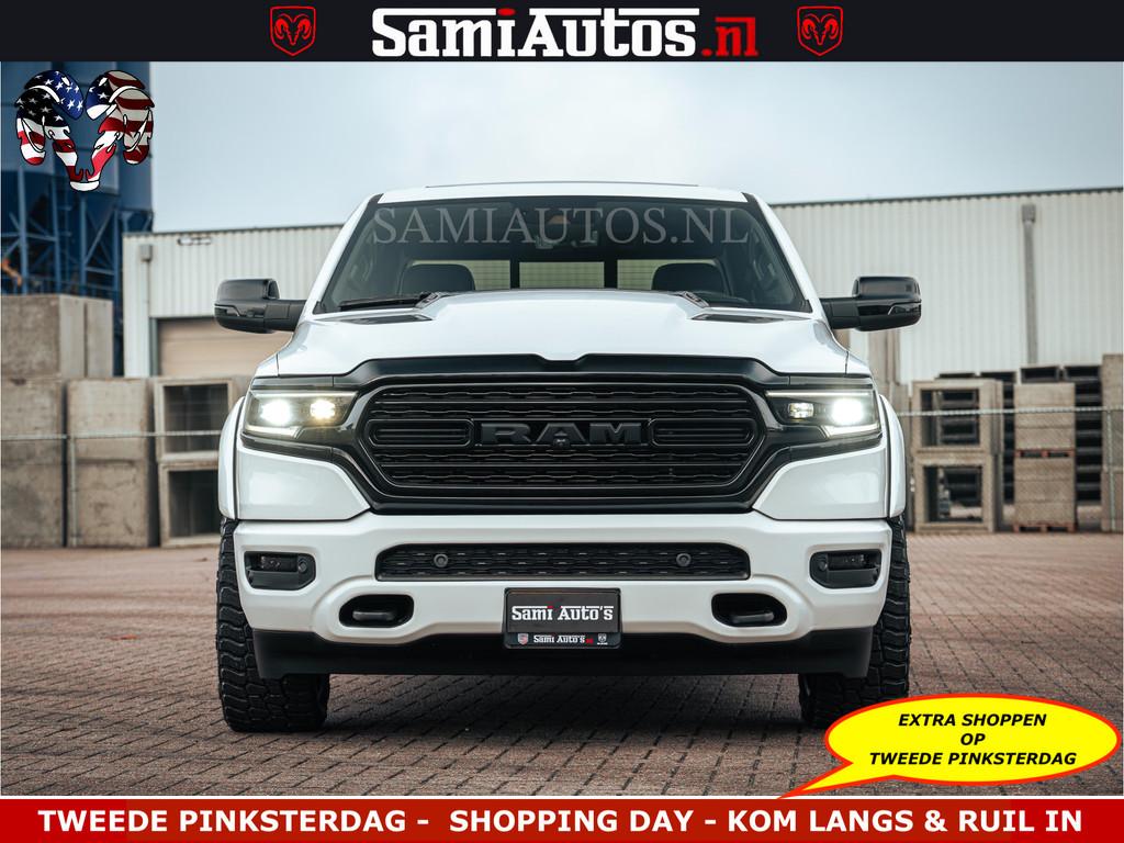 Dodge Ram 1500 Limited Night | 5.7 V8 Hemi Full Option | LPG, Auto's, Automaat, 5654 cc, Met garantie (alle), 402 pk