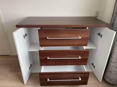 Dresser, Zo goed als nieuw, Minder dan 100 cm, 25 tot 50 cm, 50 tot 100 cm