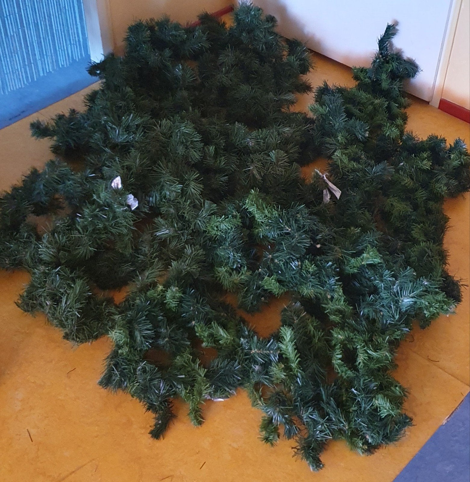 Kersttakken, Ophalen