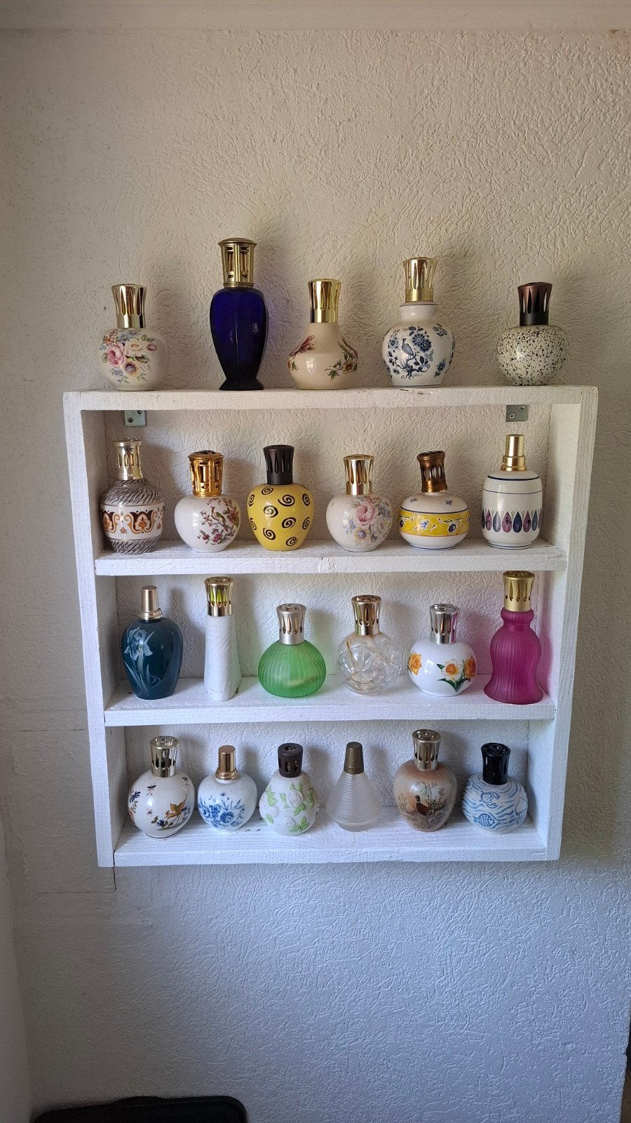 Diverse collectie Lampe Berger geurlampen., Verzamelen, Parfumverzamelingen, Gebruikt, Parfumfles, Ophalen