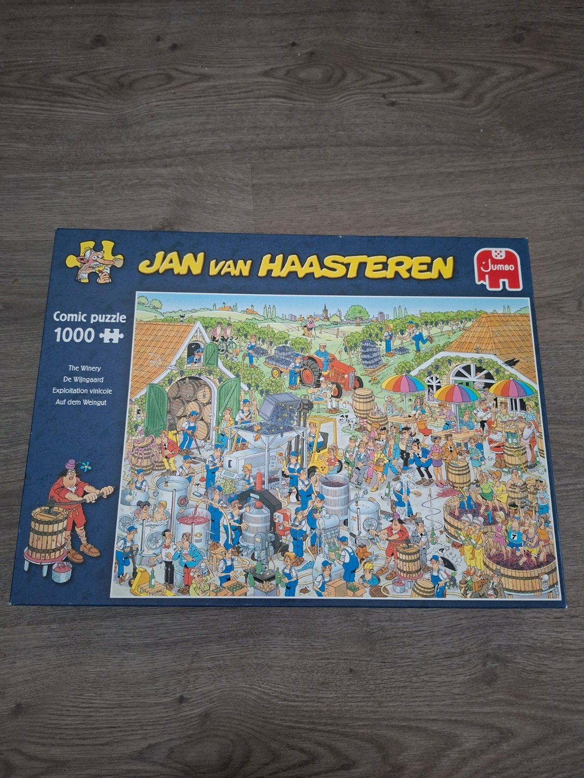 Jan van Haasteren puzzel - The Winery - 1000 stukjes, Ophalen of Verzenden, 500 t/m 1500 stukjes, Gebruikt, Legpuzzel