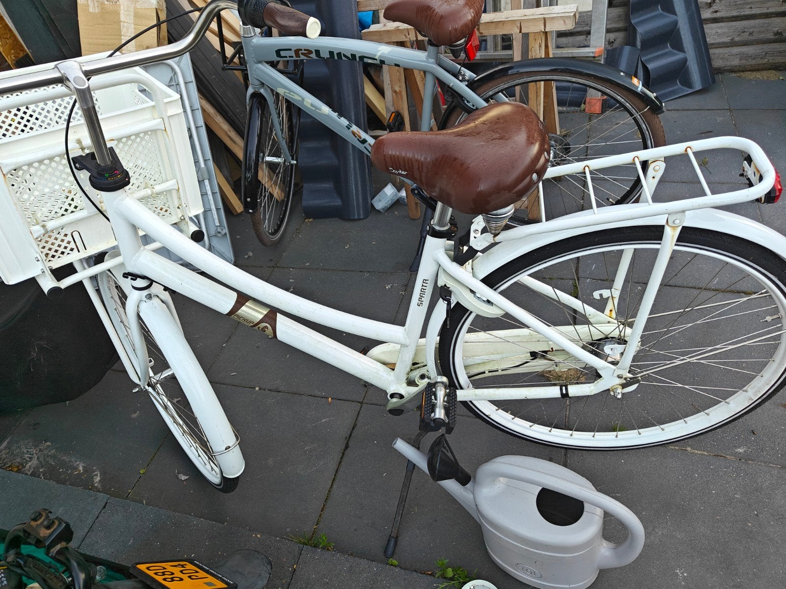 Sparta Pickup damesfiets transportfiets 28 inch, Fietsen en Brommers, Fietsen | Dames | Damesfietsen, Terugtraprem, Sparta, Gebruikt