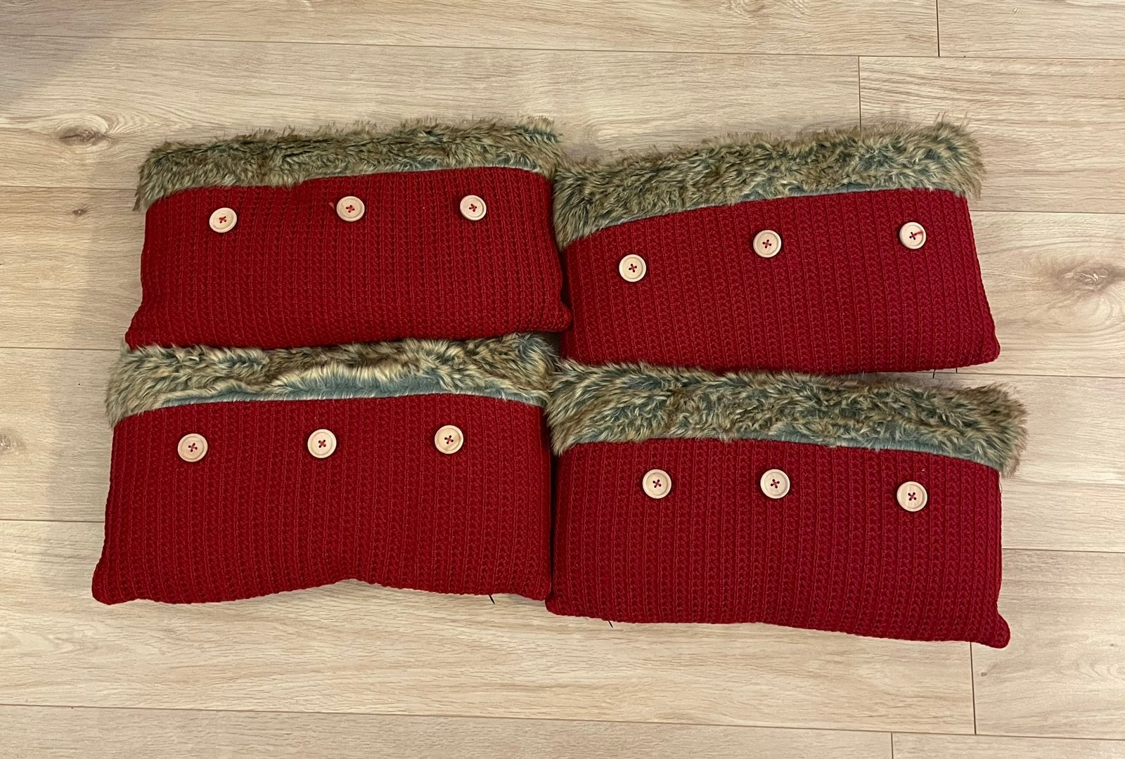 Kussens decoratie winter rood, Overige merken, Nieuw, Ophalen of Verzenden, Overige typen
