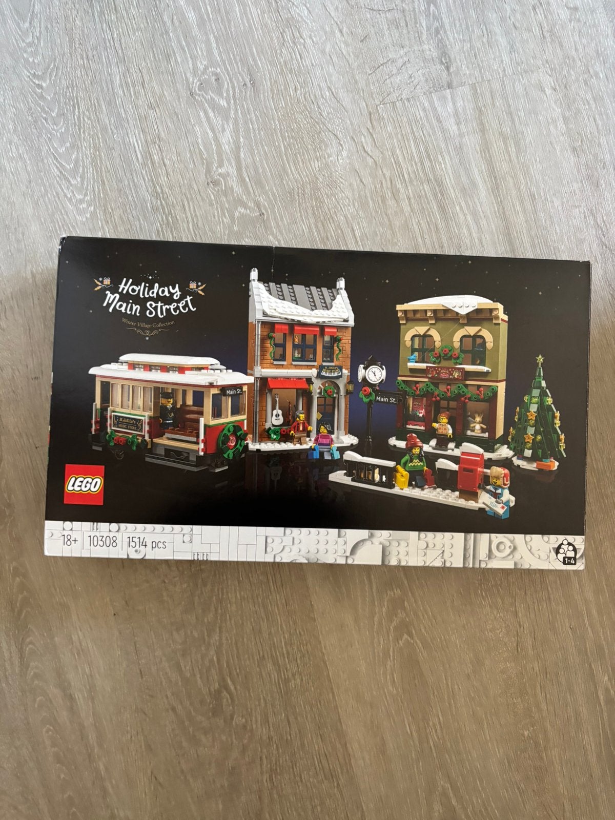 Lego Holiday Main Street 10308 winter village collection, Ophalen of Verzenden, Zo goed als nieuw