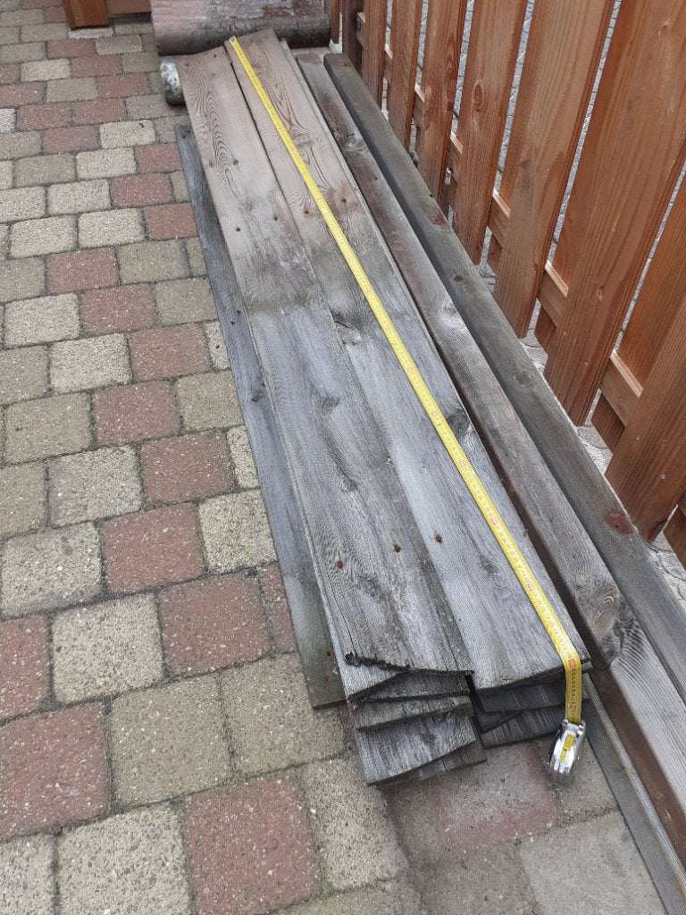 Schutting planken 22 stuks !!, Tuin en Terras, Minder dan 3 meter, Ophalen of Verzenden, Hout, 1 tot 2 meter