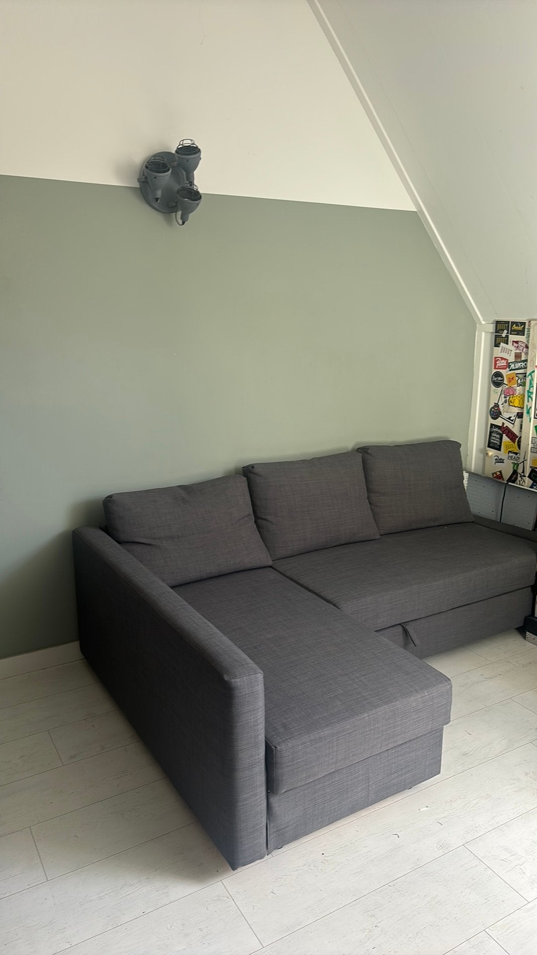 Slaapbank Friheten Ikea, Ophalen, Tweepersoons, 140 cm