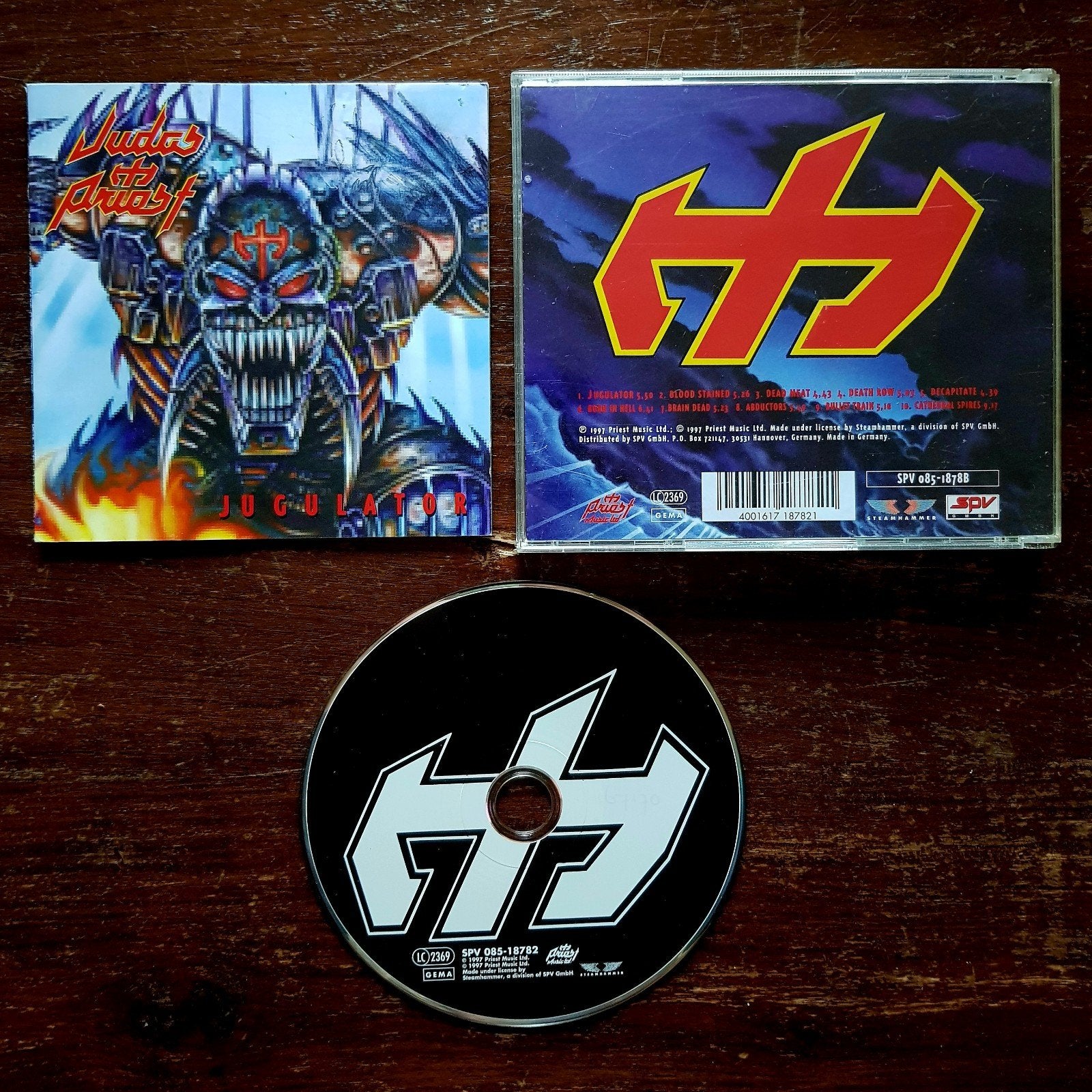Judas Priest - Jugulator cd rock Ripper Tipton KK RARE!!, Ophalen of Verzenden, Gebruikt