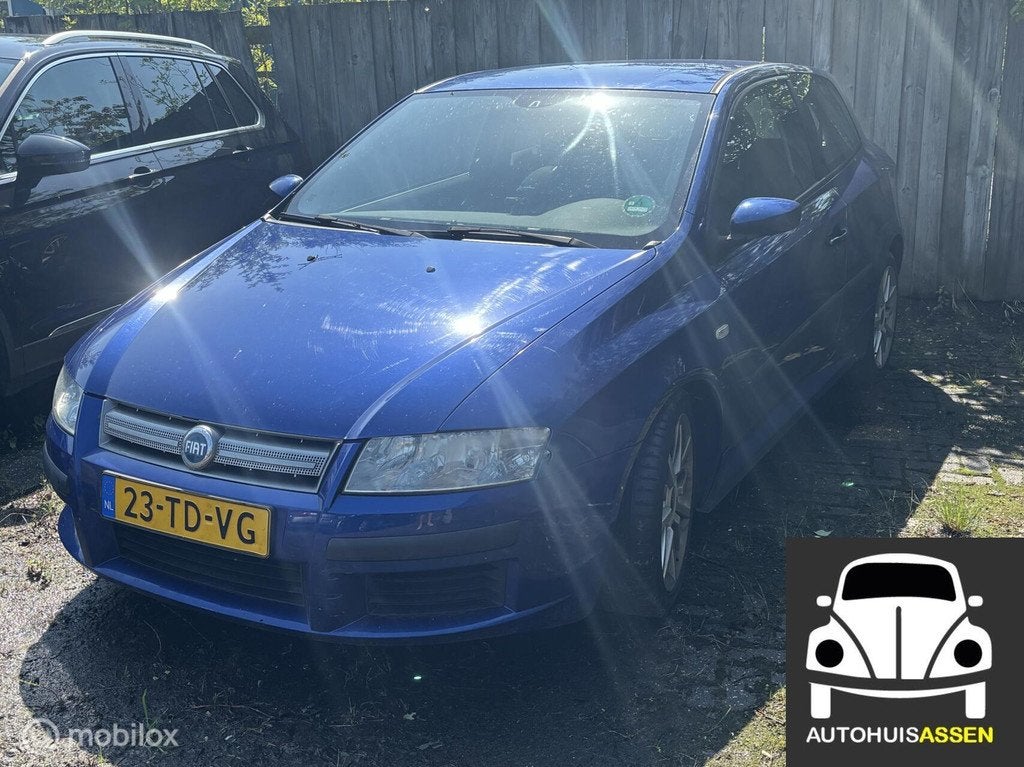Fiat Stilo 1.4-16V Active, Auto's, Voorwielaandrijving, 15 km/l, Gebruikt, Blauw