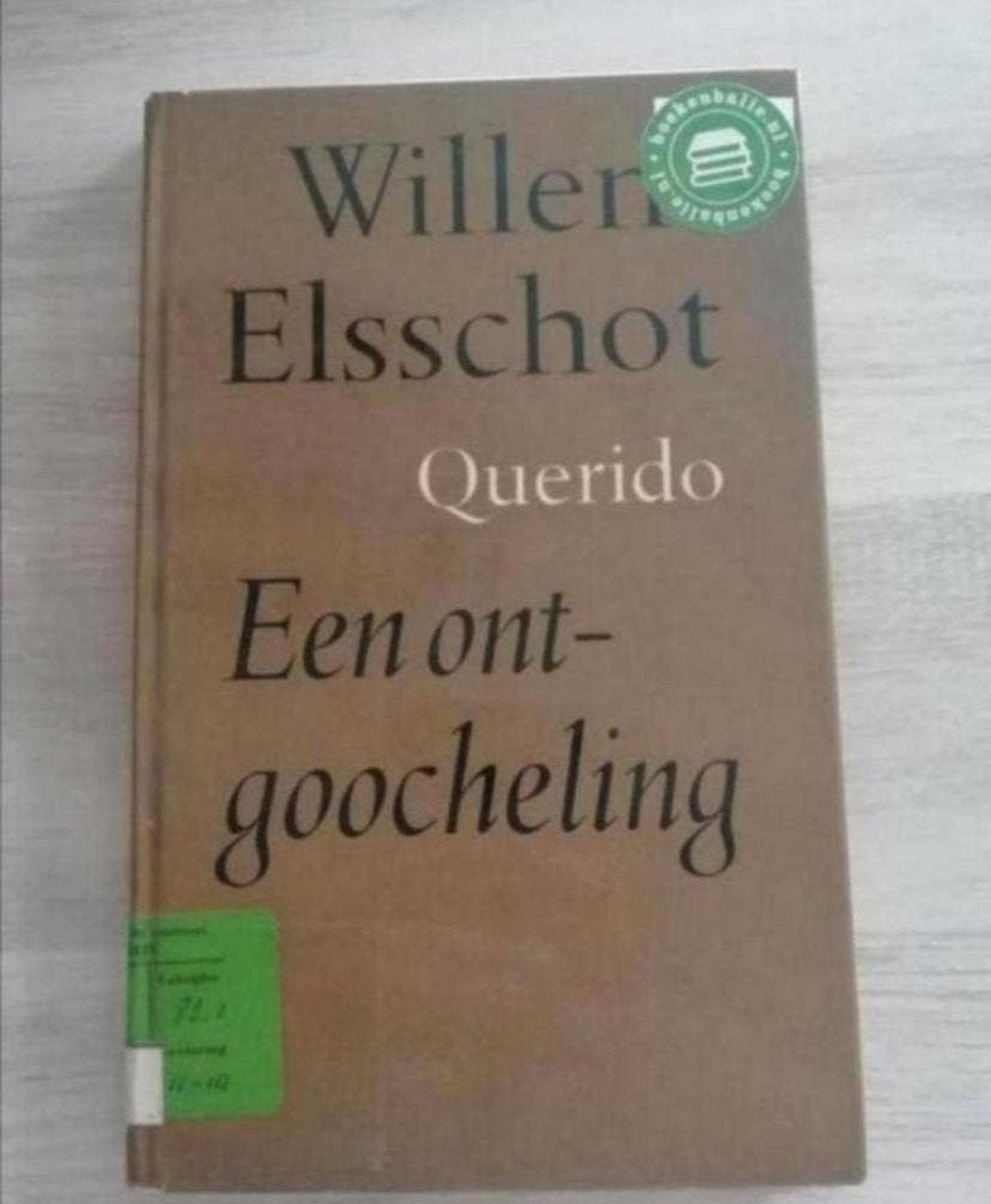 Een ontgoocheling - Willem Elsschot, Ophalen of Verzenden, Gelezen, Willem Elsschot, België