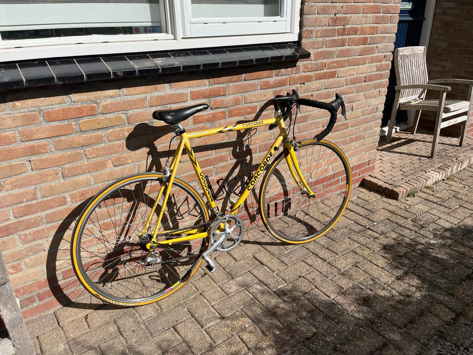 Racefietsen: Concorde, Raleigh, 28 inch, Gebruikt, Aluminium, 57 tot 61 cm