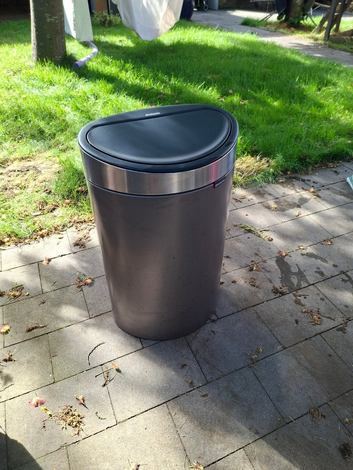 Brabantia Bo Touch Bin 60 liter - Gebruikt, Ophalen, 50 – 75, Gebruikt, 20 tot 30 liter