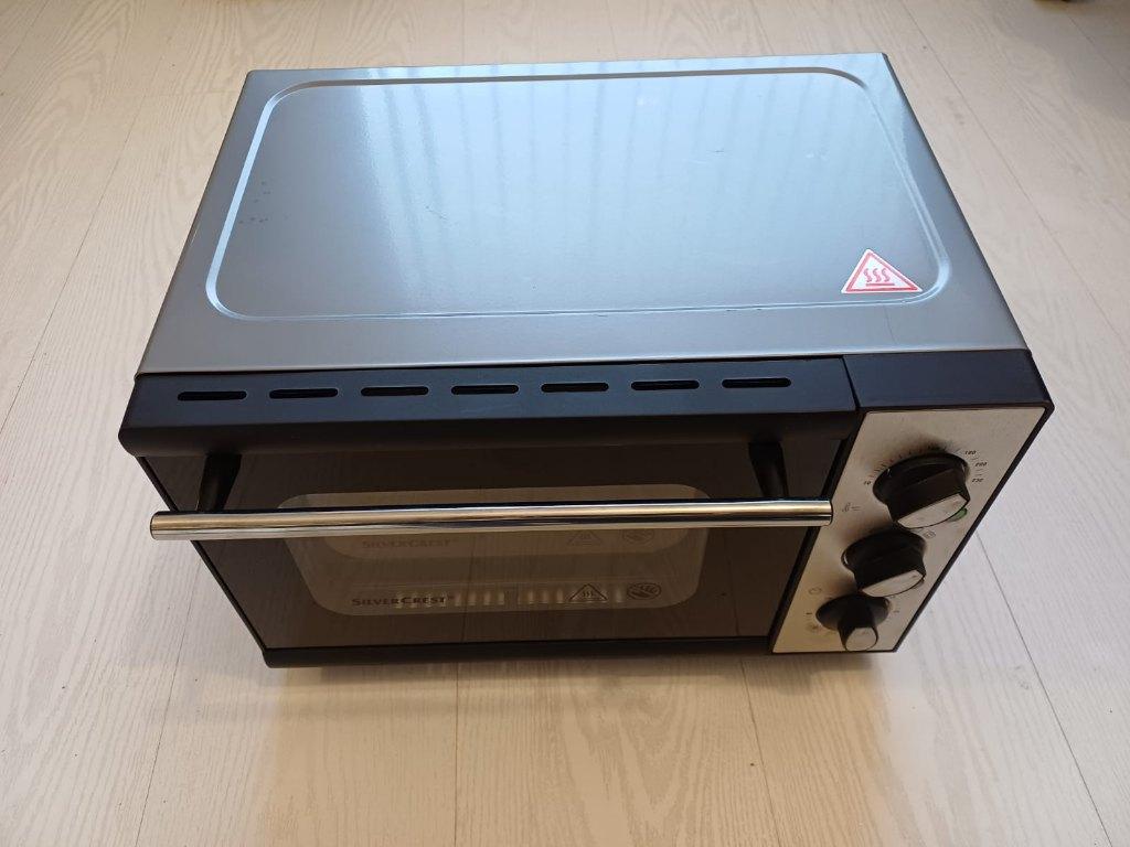 Mini-oven SILVERCREST, Minder dan 45 cm, Minder dan 45 cm, Ophalen of Verzenden, Zo goed als nieuw
