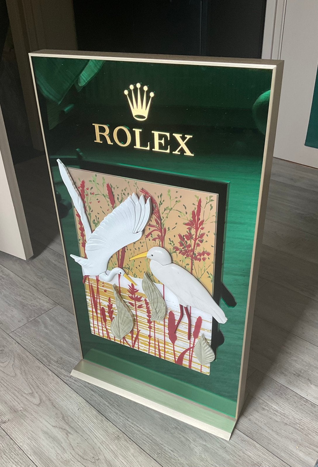 Originele ROLEX Roldeco winkel display, Sieraden, Tassen en Uiterlijk, Horloges | Heren, Ophalen, Overige materialen, Rolex, Overige materialen
