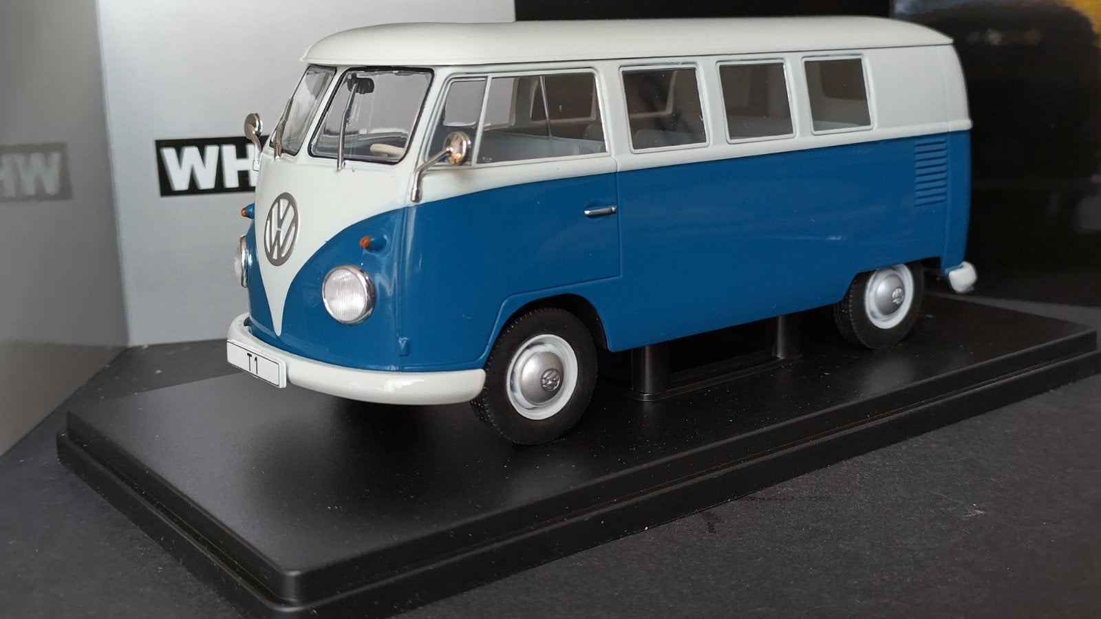 Volkswagen VW Transporter t1 1:24 Whitebox Pol, Overige merken, Auto, ., Nieuw