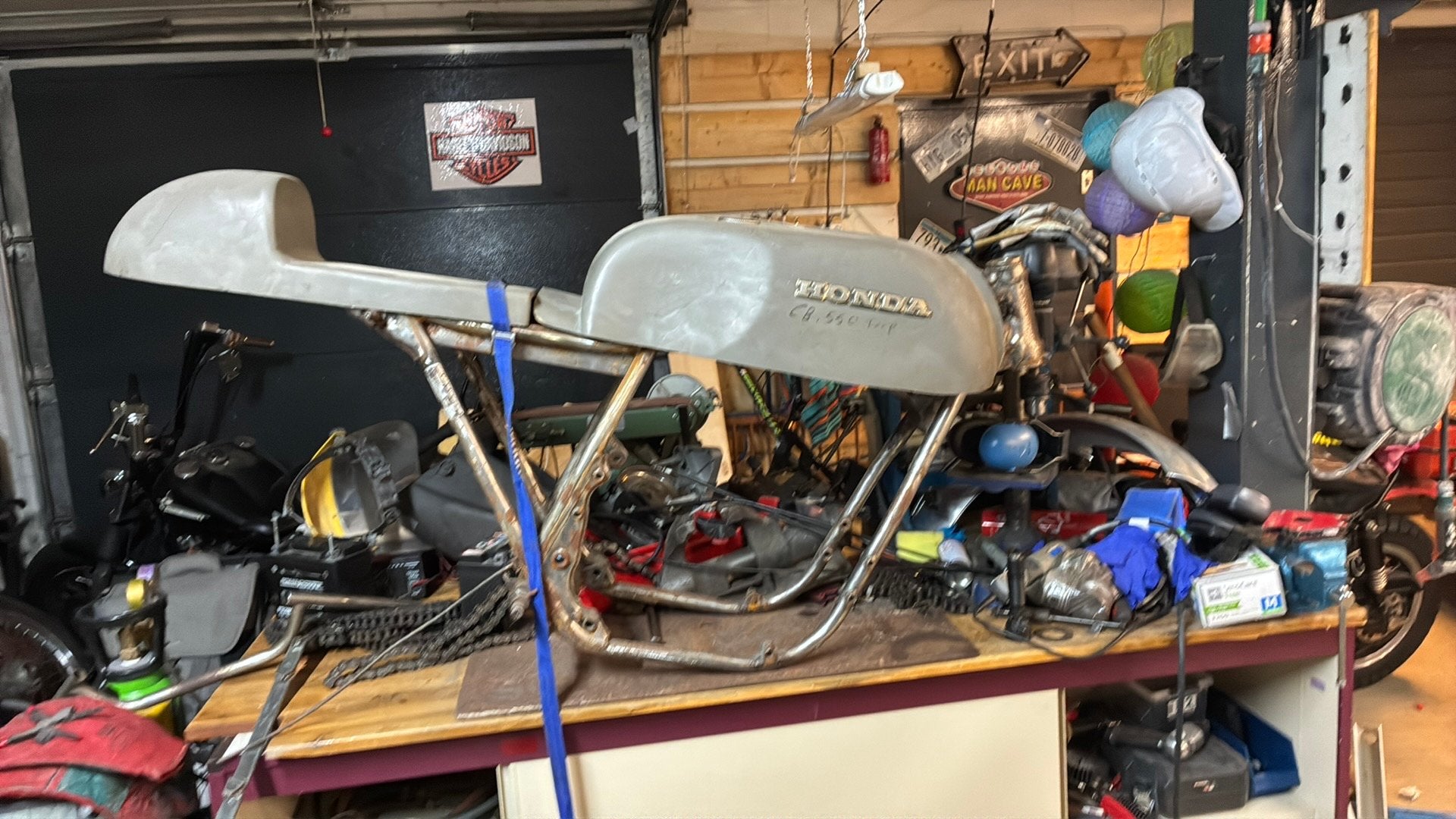 Honda CB Four CB500/CB550 onderdelen en frames, Motoren, Ophalen of Verzenden, Gebruikt