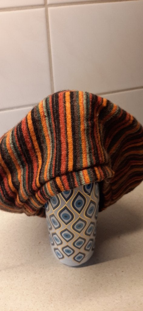 Warme baret in hetfsttinten, Pet, Weet ik niet, Gedragen, One size fits all