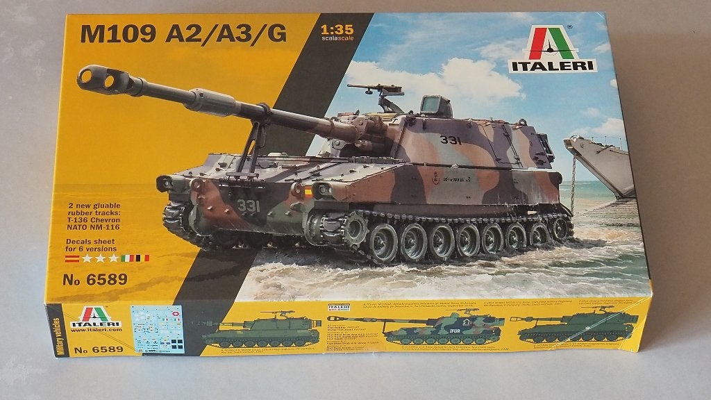 Italeri 1/35 M109, Hobby en Vrije tijd, Tank, Italeri, 1:32 tot 1:50, Nieuw