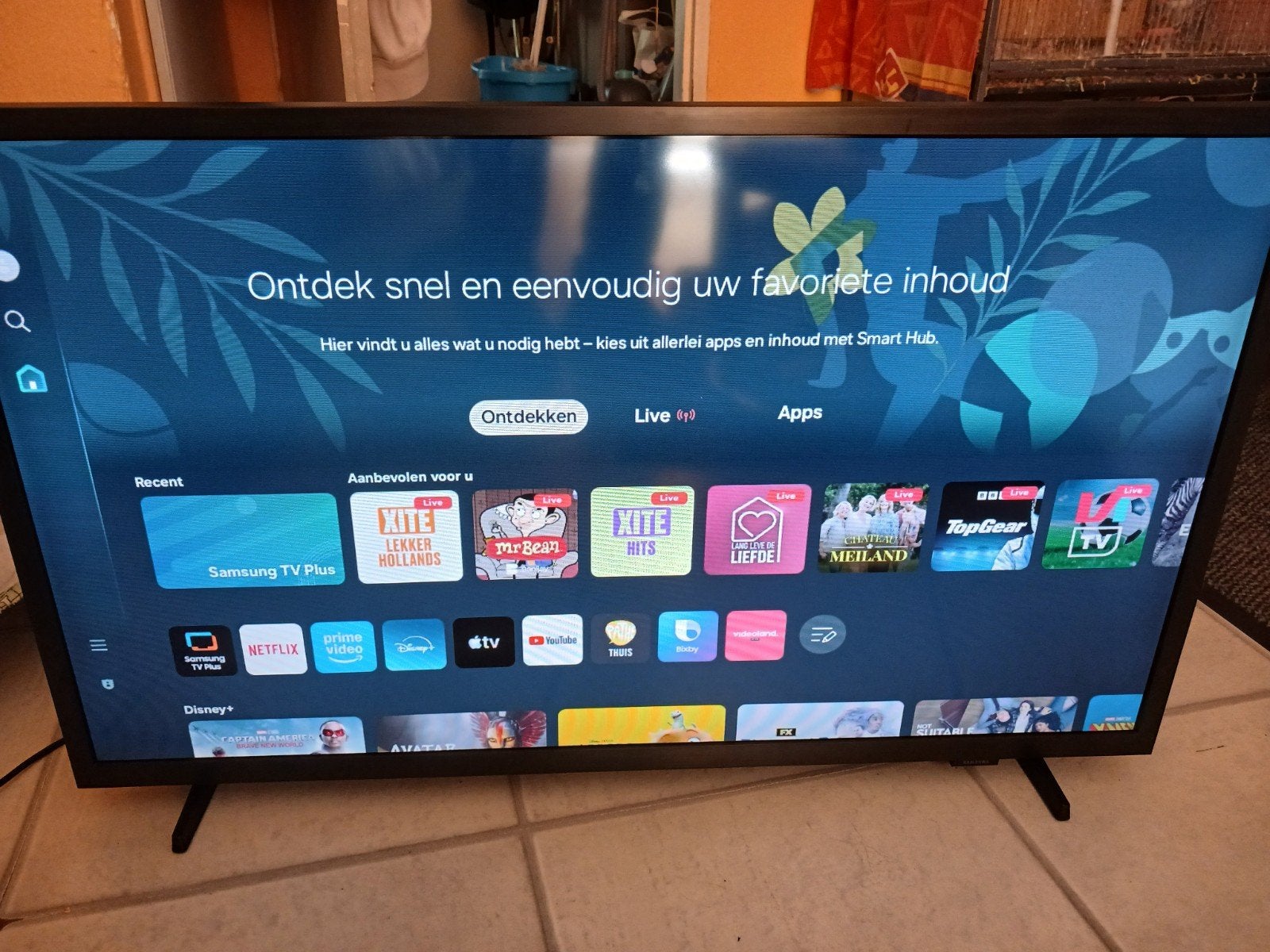 Te koop Samsung 32 inch smart tv, Audio, Tv en Foto, Televisies, Ophalen of Verzenden, Zo goed als nieuw, 50 Hz, Samsung