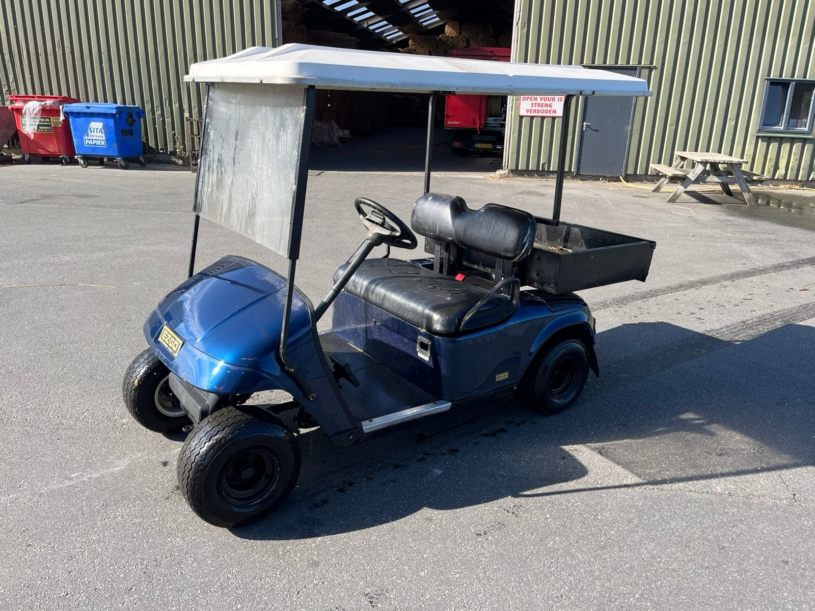 Golfkar electrisch EZ-GO, Ophalen of Verzenden, Zo goed als nieuw, Elektrisch