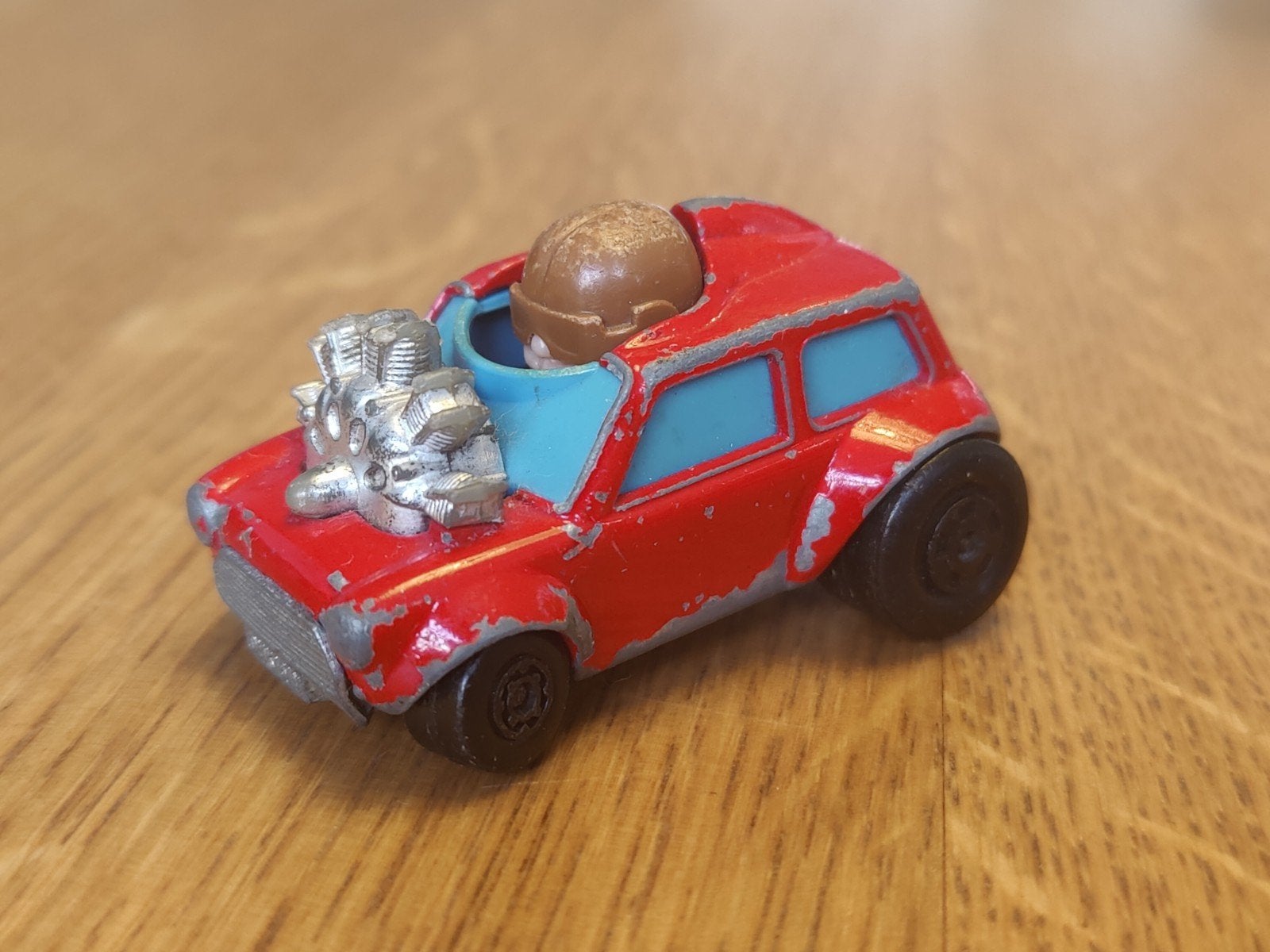 Matchbox Mini Ha Ha ROOD, Ophalen of Verzenden, Zo goed als nieuw, Auto