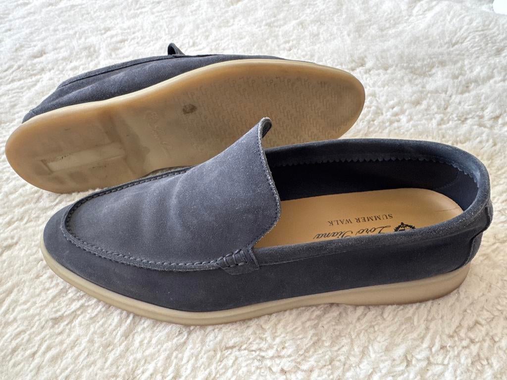 Loro Piana Loafers 43,5, Kleding | Heren, Schoenen, Loafers, Blauw, Ophalen of Verzenden, Gedragen