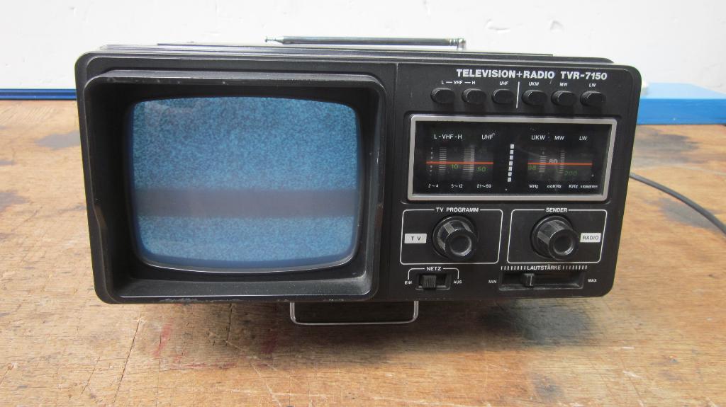 ISP Television+Radio TVR-7150 Vintage Kampeer TV, Ophalen of Verzenden, Gebruikt, Minder dan 40 cm, Overige merken