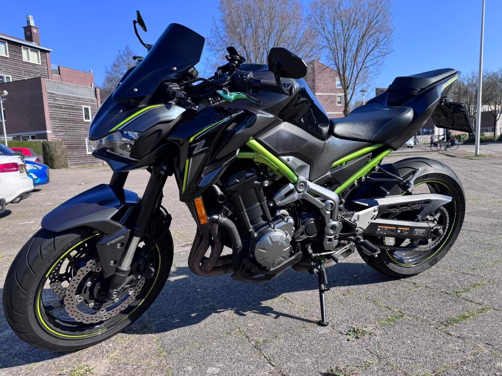 Mooie Kawasaki Z900 (26.500 km) van 2017, Occasion, 4 cilinders, Motorrijbewijs A, 948 cc