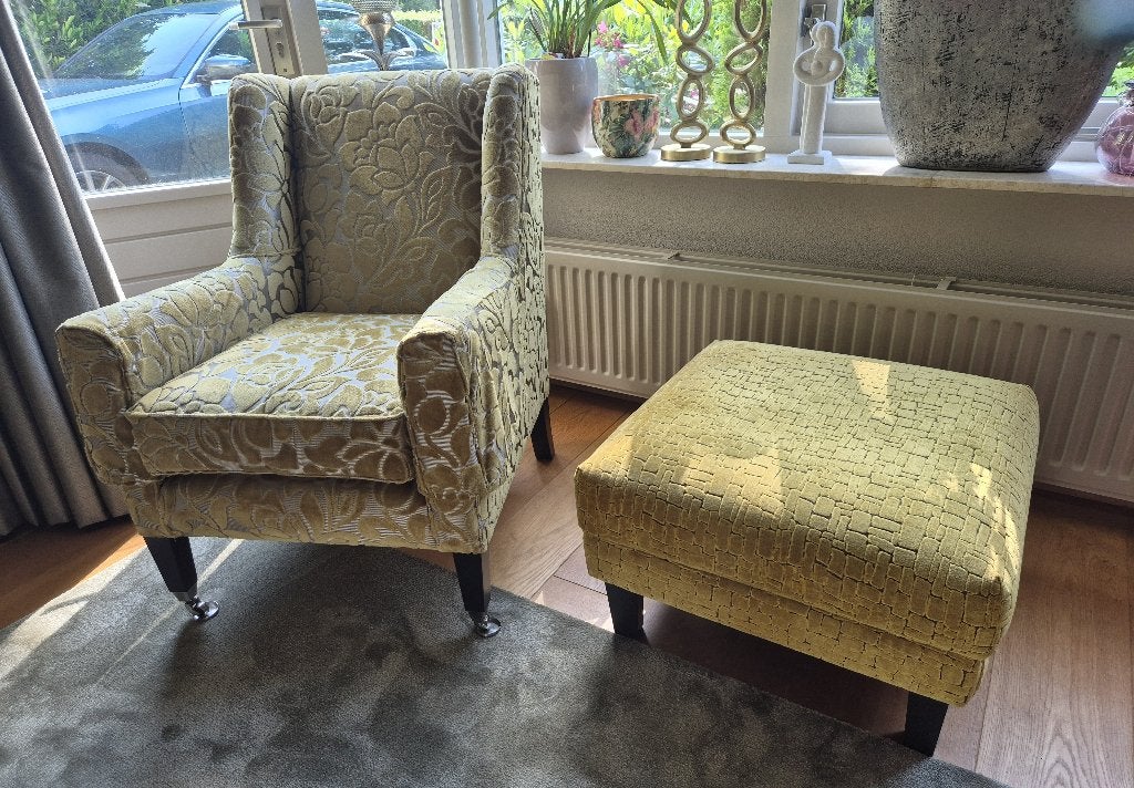 Luxe DURESTA bankstel., Ophalen, Zo goed als nieuw, 75 tot 100 cm, 125 cm of meer