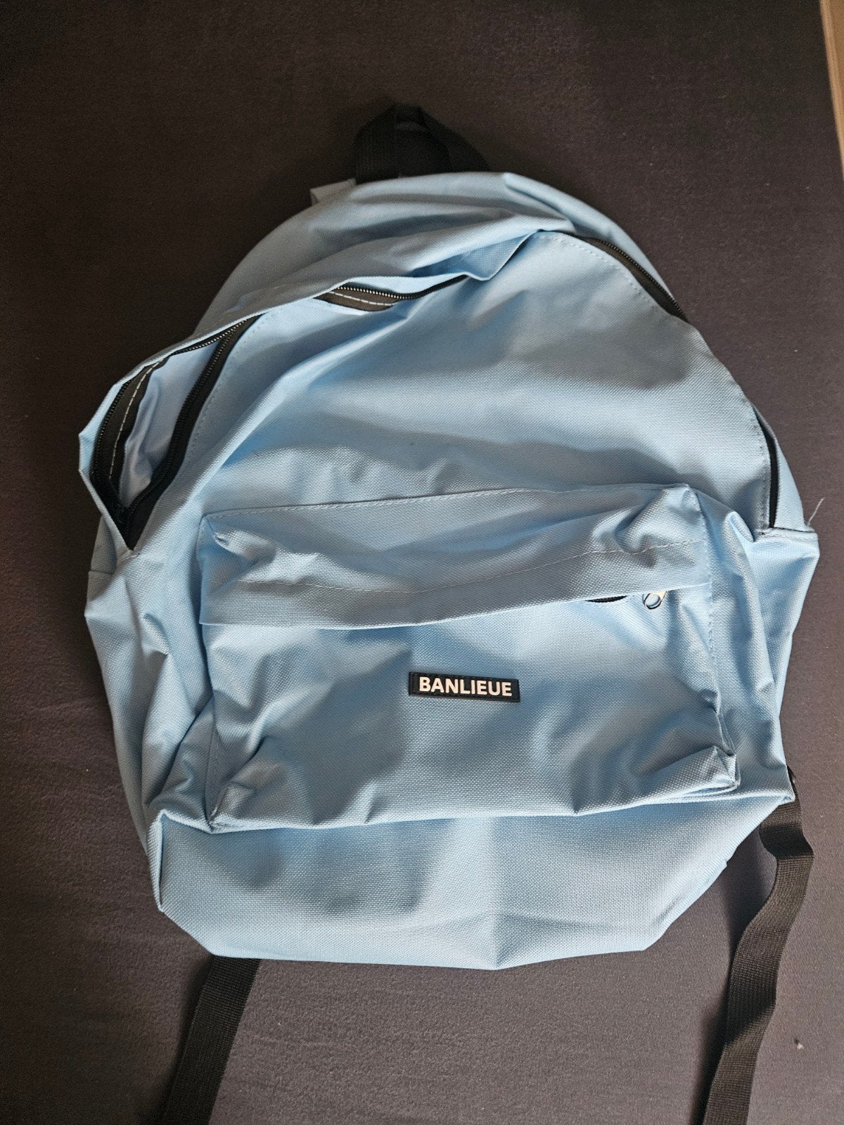 Lichtblauwe Banlieue Rugzak - Zo goed als nieuw, Sieraden, Tassen en Uiterlijk, Ophalen of Verzenden, Zo goed als nieuw, 25 tot 40 cm